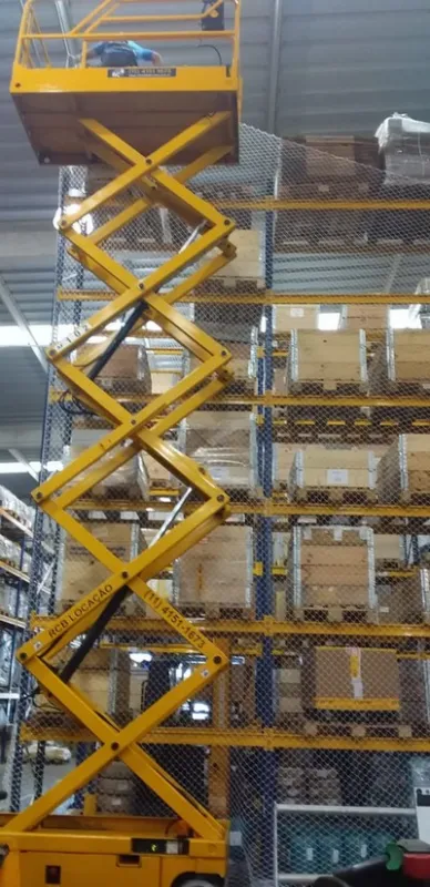 Rede para porta pallets